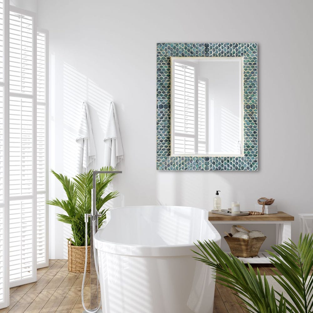 Mermaid-scale mirror