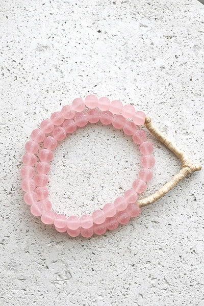 Frosted Glass Beads