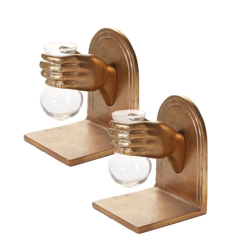 Handheld Bookend set