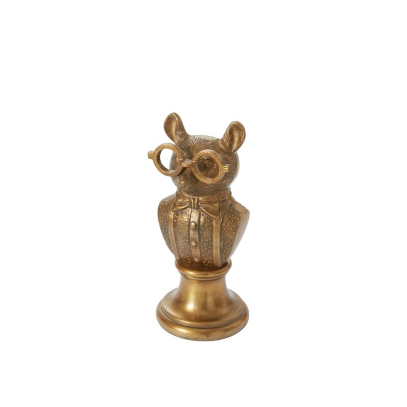 Gold Mouse Bust E and E collection