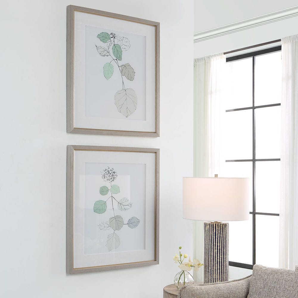 Botanical Art -29 W X 33 H X 2 D (in)