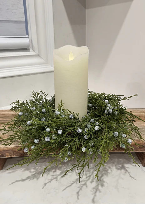 Juniper Candle Ring