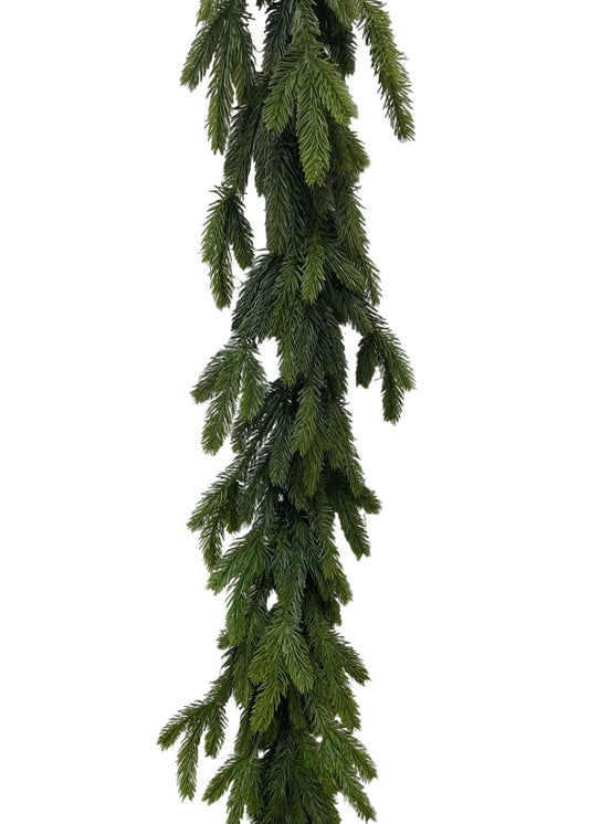 43" Fresh Touch Spruce Garland