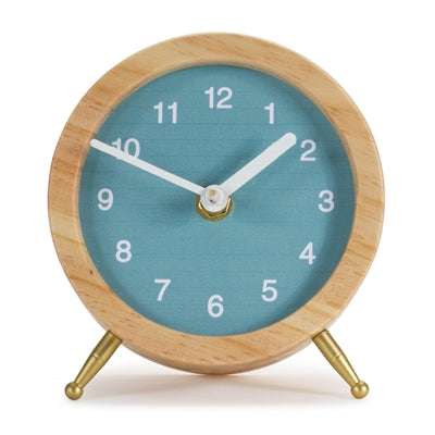 DESK CLOCK-WOOD