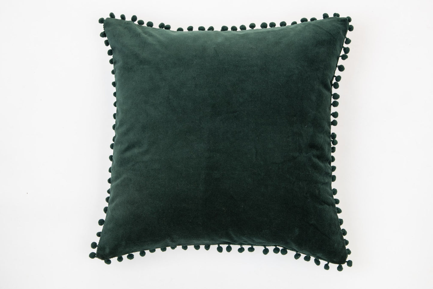 Dark Green Velvet Cushion