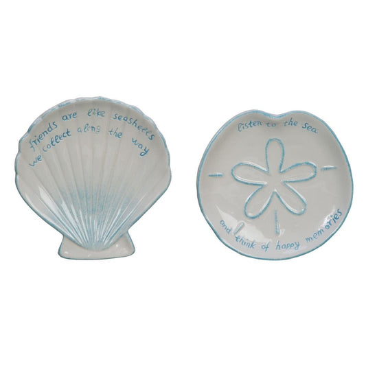 Small Ceramic Shell Plates