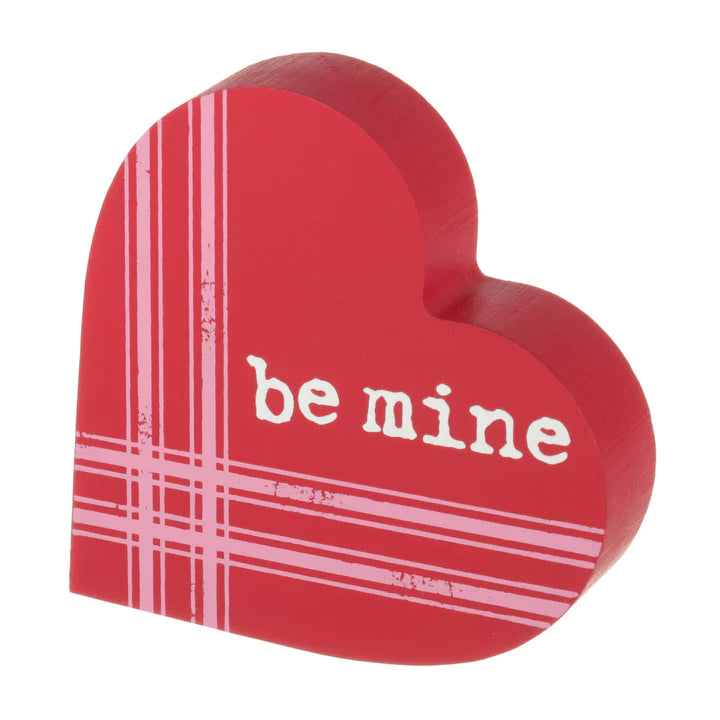 Wood Be Mine Heart Sign