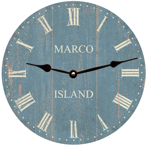 Marco Island Clock