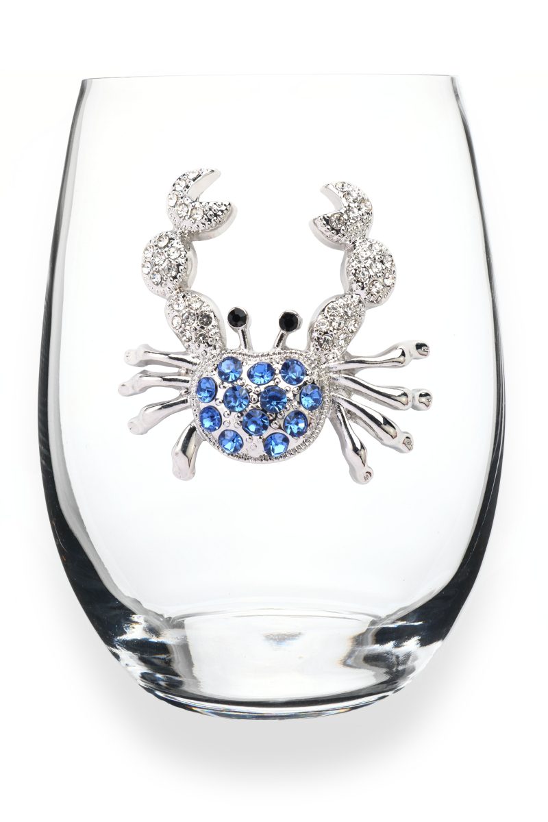 Unique Jeweled Wine Glasses