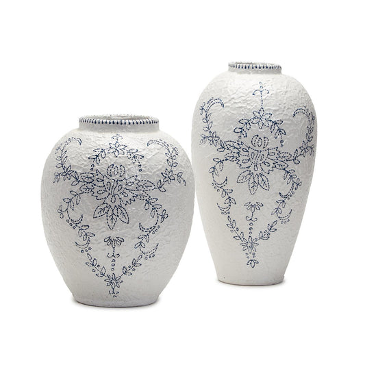 Blue and White Vases 2 sizes