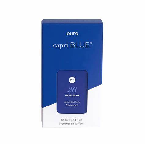 Pura Capri Blue Diffuser Refill-Volcano or Blue Jean