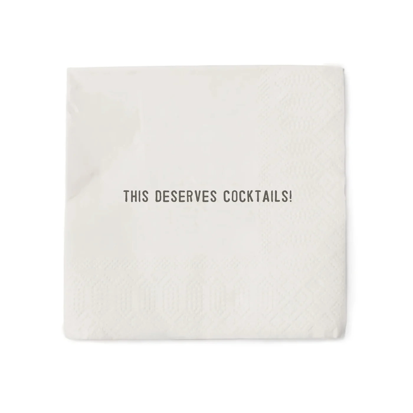 "This Deserves Cocktails!"