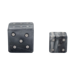 Mistry Grey Marble Dice