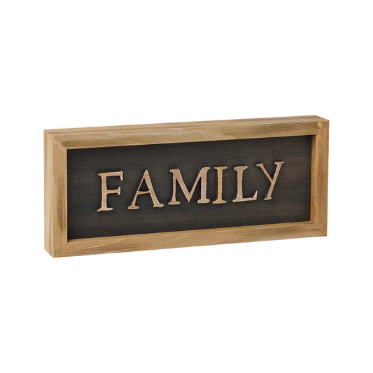 Wood Family Sign