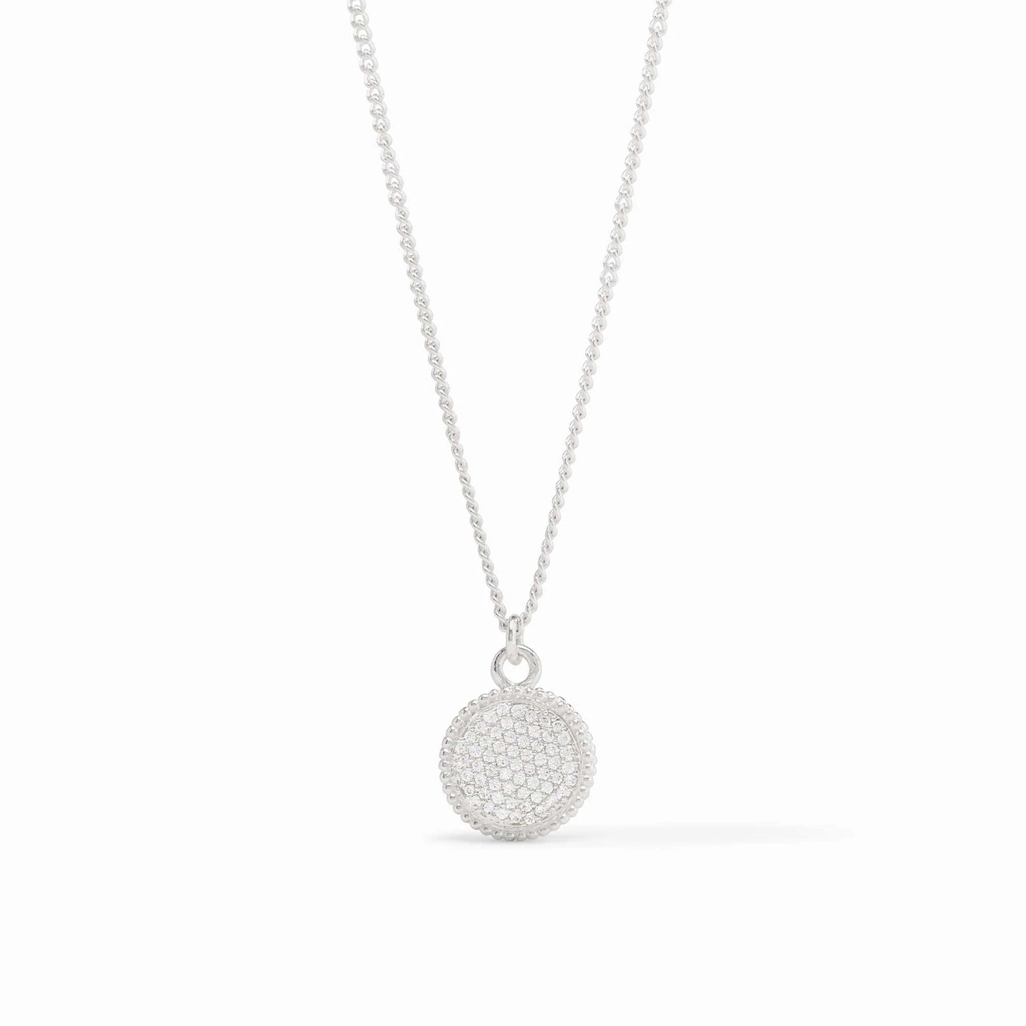 Fleur-de-Lis Solitaire Necklace
