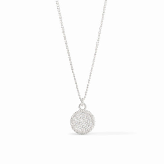 Fleur-de-Lis Solitaire Necklace
