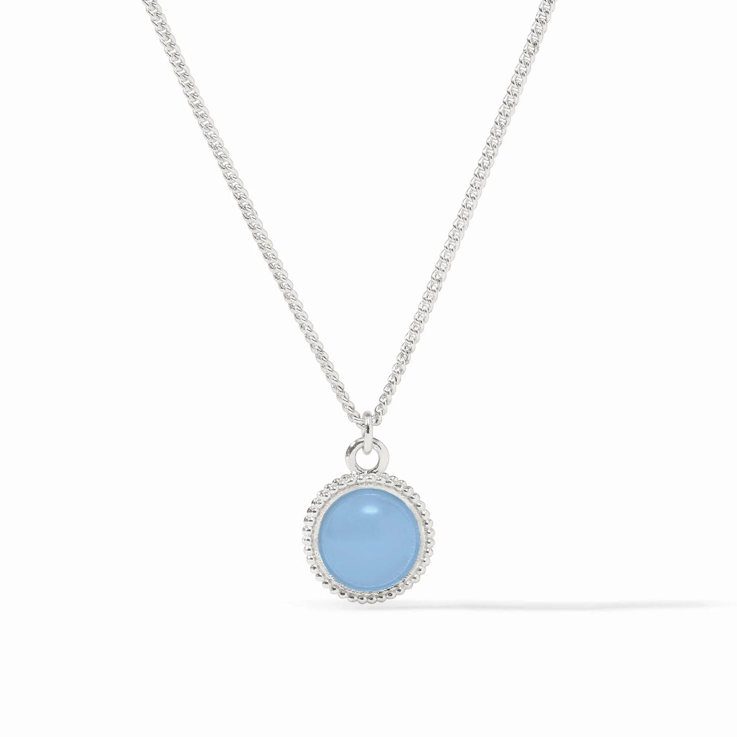 Fleur-de-Lis Solitaire Necklace