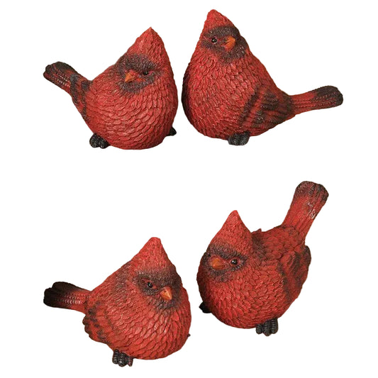 4-inch resin Cardinal figurine