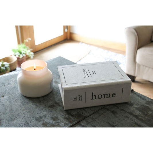 Faux Home Book Decorative Box