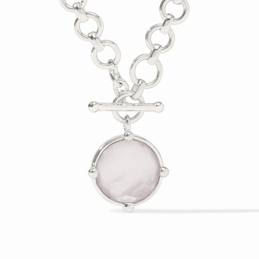 Honeybee Demi Necklace-Iridescent Clear Crystal