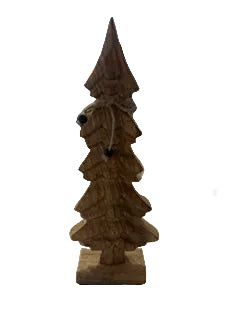 Mango Wood Christmas Tree 11.75"  x 4"