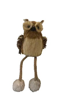 Hand crafted owl sitter