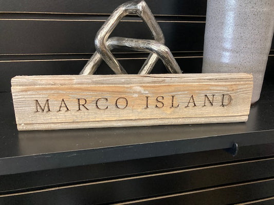 Marco Island Display Sign