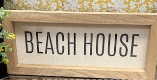 Beach House Oak Framed Shelf Sitter