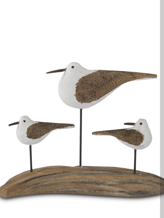 Wooden Shore Birds