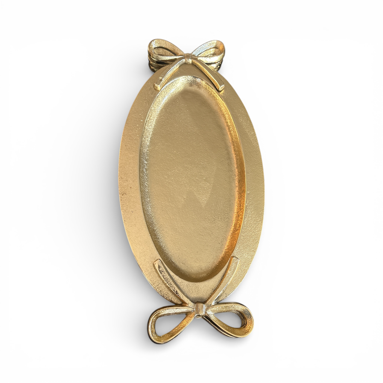 Gold Bow Tray