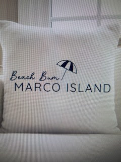 Beach Bum Marco Island Pillow