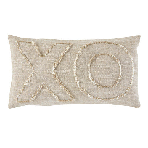 XO Embroidered Pillow