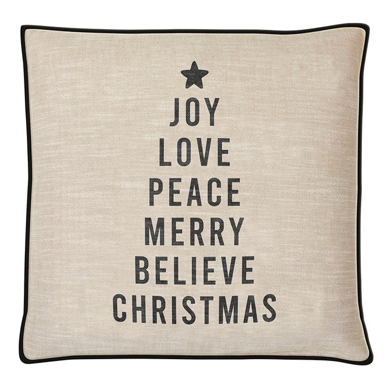 Holiday Pillow 20x20 Joy Love