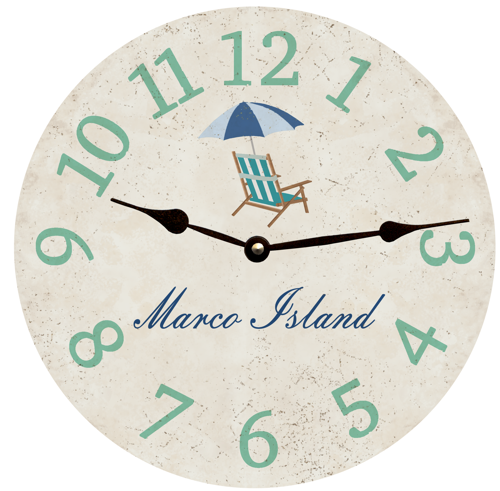 Marco Island Clock