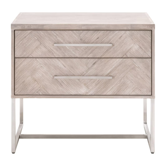 Mosaic 2-Drawer Nightstand