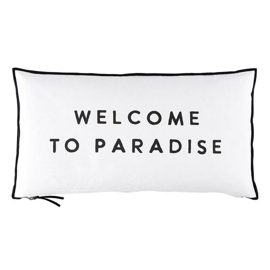 Welcome to Paradise Pillow