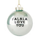 Green Glass Ball Ornament