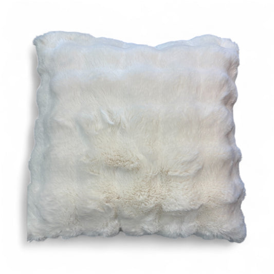 Plush Faux Fur Pillow (22x22")
