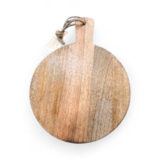 Round mango cutting board