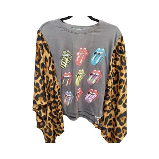 ROCK Banded Pullover Tee