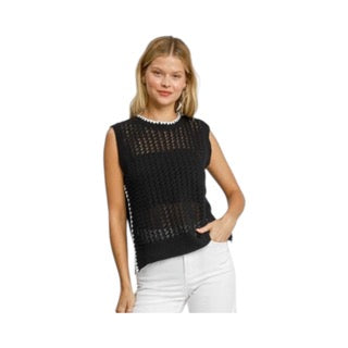 Sleeveless Sweater Vest