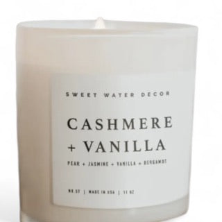 Cashmere and Vanilla Jar Candle