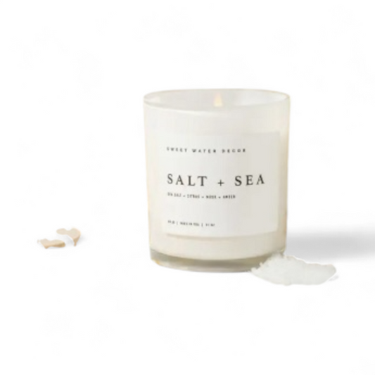 Salt and Sea Jar Candle