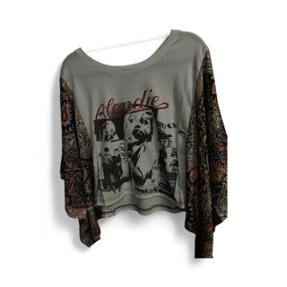 ROCK Banded Pullover Tee