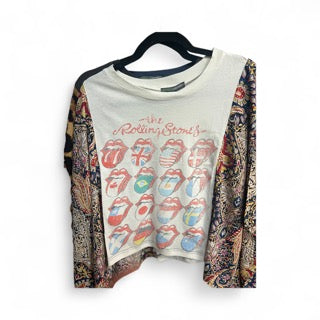 ROCK Banded Pullover Tee