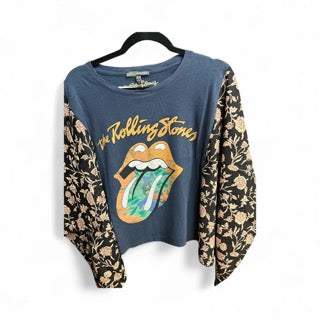 ROCK Banded Pullover Tee