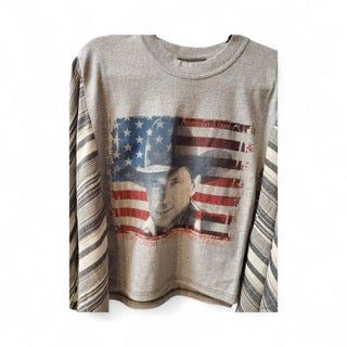 ROCK Banded Pullover Tee
