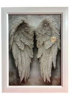 Angel Wings Glass Art