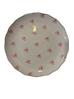 Pink Bow Appy Plates