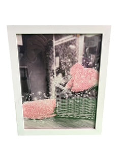 Sparked Glass Bathroom Art